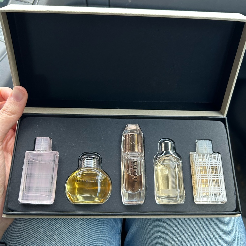Rare Vintage Burberry Fragrances Perfume Set